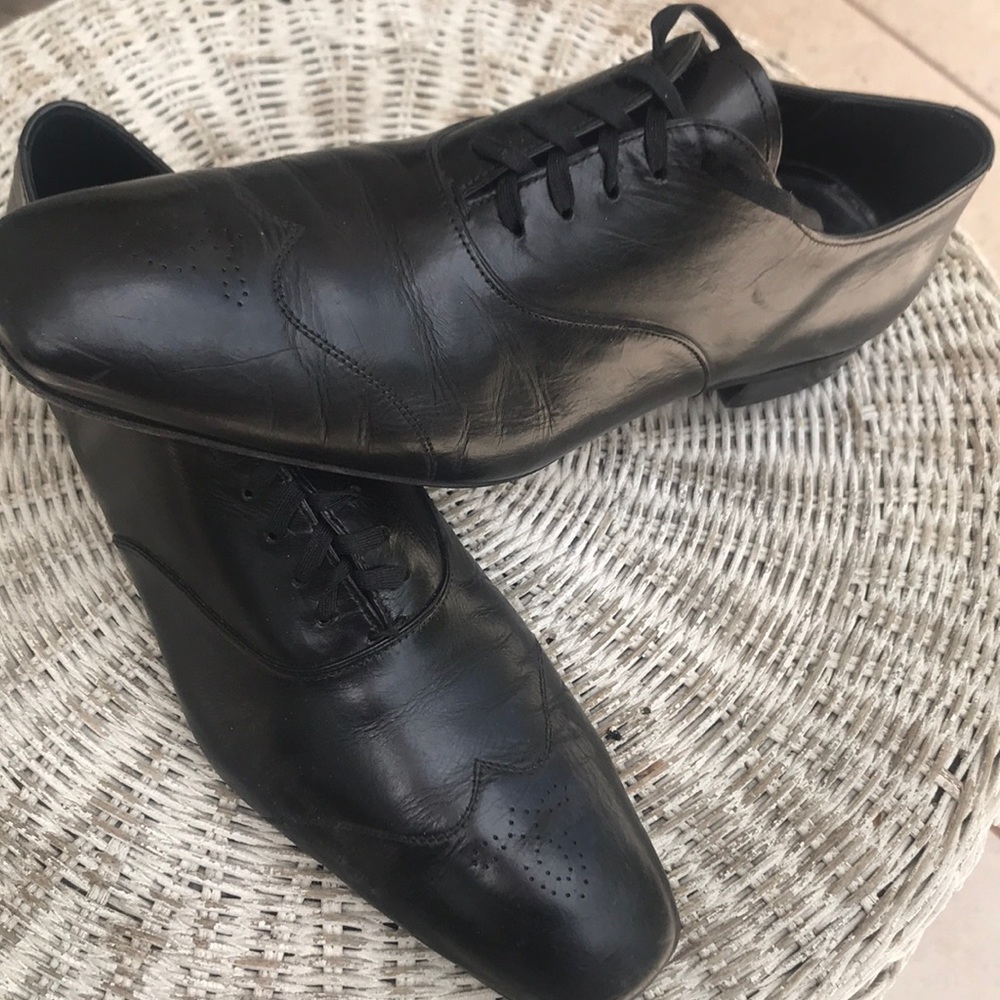 Prada Leather Mans Oxford style size 10 US - Picture 4 of 8